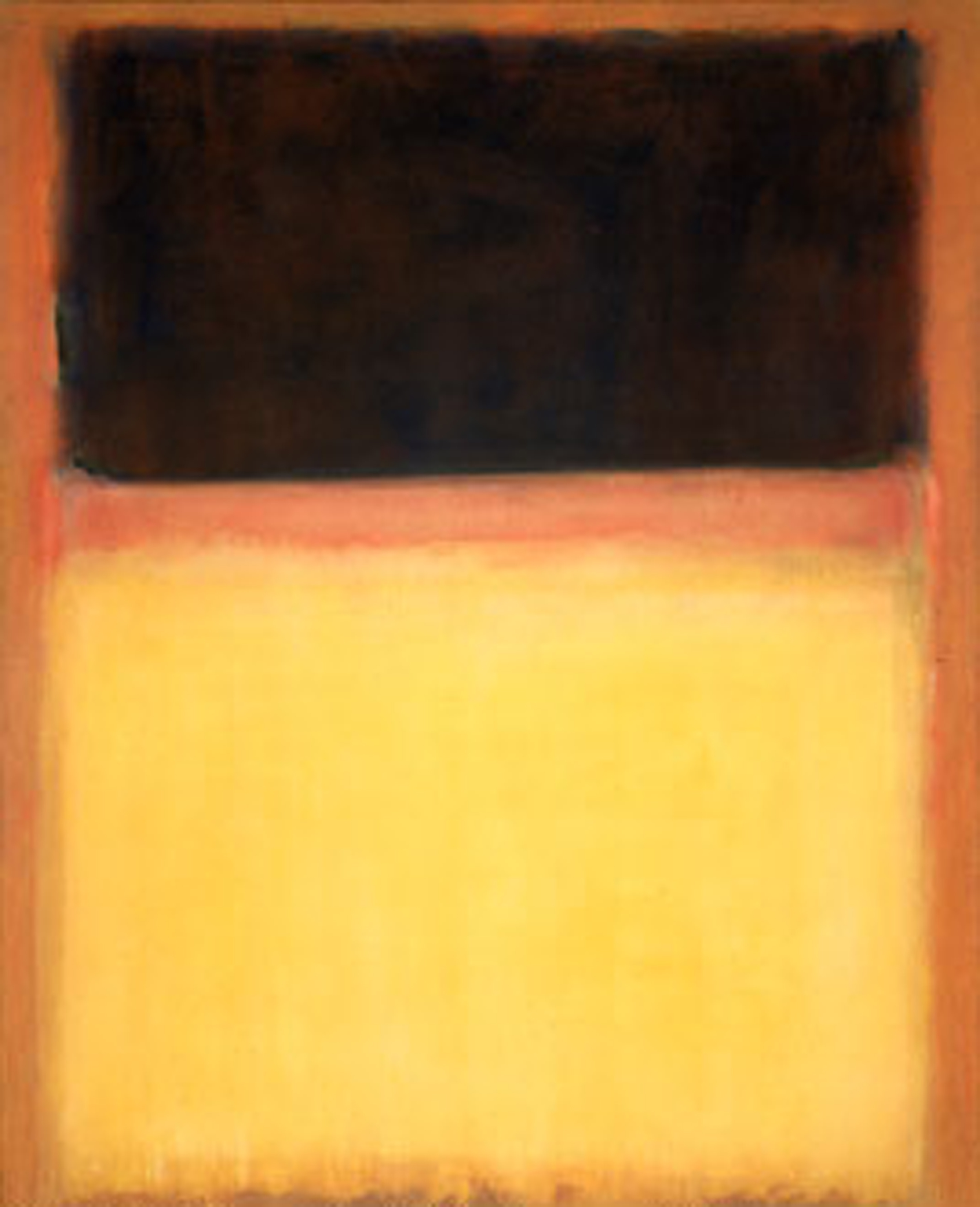 No. 9 (Dark over light Earth/violet and yellow in Rose)